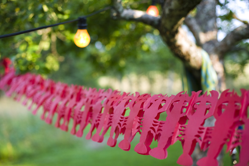 Crayfish decorations